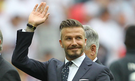 David Beckham at Wembley