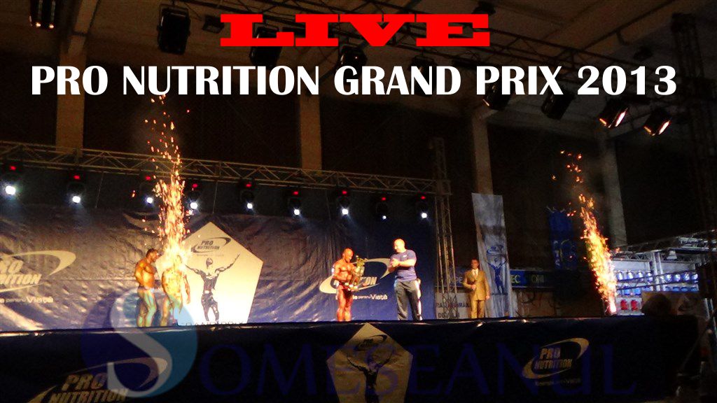 LIVE Pro Nutrition Grand Prix 2013