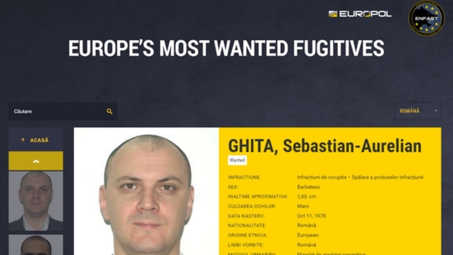 Sebastian Ghita Europol